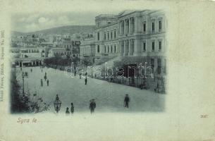 Syros, Syra; square (EK)