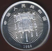 Kína 1998. 10Y Ag "Tavasz ünnepe" T:PP