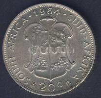 Dél-Afrika 1964. 20c Ag T:2