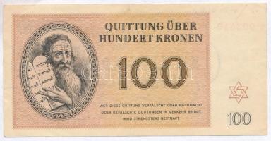 Német Harmadik Birodalom / Cseh-Morva Protektorátus / Theresienstadt gettó 1943. január 1. 100K hely...