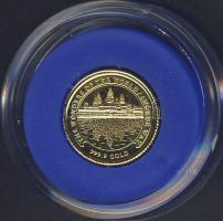 Kambodzsa 2001. 3000R Au "Angkor Vat" 1,2441g T:BU