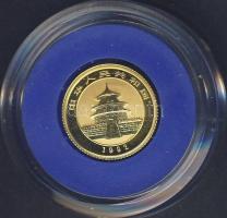 Kína/Népköztársaság 1992. 5Y Au "Panda" 1,5552g T:BU