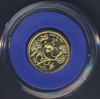 Kína/Népköztársaság 1992. 5Y Au "Panda" 1,5552g T:BU