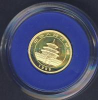 Kína/Népköztársaság 1999. 5Y Au "Panda" 1,5552g T:BU