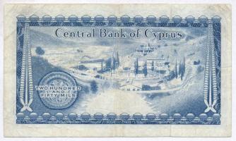 Ciprus 1971. 250M T:III-
Cyprus 1971. 250 Mils C:VG
Krause 41