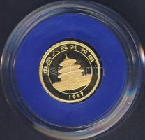 Kína/Népköztársaság 1997. 5Y Au "Panda" 1,5552g T:BU