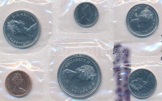 Kanada 1973. 1c-1$ (6xklf) forgalmi sor lezárt fólia tokban T:1
Canada 1973. 1 Cent - 1 Dollar (6xd...