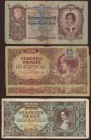 Kis pengő tétel, 31db, benne infla, V.H. T:II,III,IV