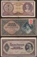 Kis pengő tétel, 31db, benne infla, V.H. T:II,III,IV