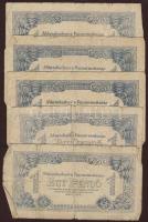 Kis pengő tétel, 31db, benne infla, V.H. T:II,III,IV