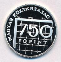 1997. 750Ft Ag "Labdarúgó VB" T:PP 
Adamo EM148