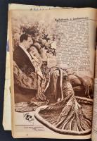 1934-1938 A Színházi Élet 8 db száma, vegyes állapotban