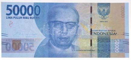 Indonézia 2016. 50.000R T:II,II- szép papír Indonesia 2016. 50.000 Rupiah C:XF,VF nice paper