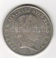 Österreich, 1841A, 20 Kreuzer, Silber, K.M.2208, Erh.: kleine Henkelspur, sonst  vz/st , kis fülnyom...