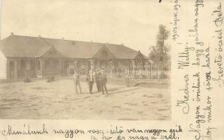 1903 Szolnok, Művésztelep. Mátrai Vilmos festőművész és rajztanárnak címezve. photo (EK)