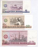 NDK 1971. 10M + 50M + 1975. 5M T:III
GDR 1971. 10 Mark + 50 Mark + 1975. 5 Mark C:F