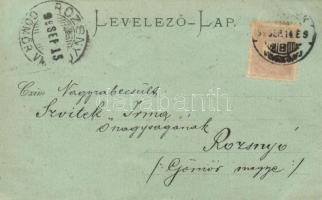 1899 Szolnok, Piac tér, Fonciere Biztosító, üzletek (EK)