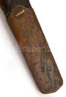 cca 1890 Gyalogsági szablya. Solingeni jelzéssel. Sérült bőr hüvellyel. Rézveretekkel. / Cavalry swo...