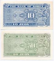 Dél-Korea 1962. 10j + 20j T:I-
South Korea 1962. 10 Jeon + 20 Jeon C:AU
Krause 28, 29