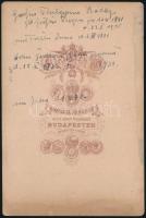 1878 A Ráday-család műtermi fotója, köztük Ráday Gedeon (1872-1937) későbbi belügyminiszter, Kozmata...