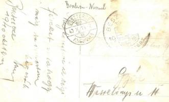 1940 Beszterce, Bistritz, Bistrita; Vasbeton híd / bridge, photo "1940 Beszterce visszatért&quo...