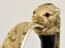 Német III: Birodalom Oroszlánfejes tiszti kard replika / German IIIrd Reich officers sword replica. ...