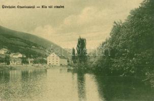 Oravica, Oravita; Kis tó. W. L. 1207. / lake