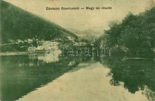 Oravica, Oravita; Nagy tó. W. L. 1209. / lake