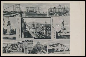 1939 A magyar labdarúgó  válogatott tagjai által aláírt és Bíró Sándor (1911-1988) által írt képesla...