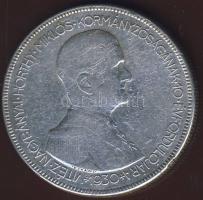 1930. 5P Ag "Horthy jobbra" T:3/3+