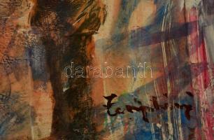 Zemplényi jelzéssel: Körhinta. Vegyes technika, karton, 38×50 cm