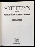 Sotheby's Kunst Auktionen Preise. Ed. 1987. München, 1987, Battenberg. Német nyelven. Kiadói eg...