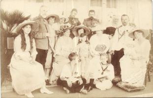 Az orosz cári család, 4 db fotólap / The Russian Czar family, 4 photocards