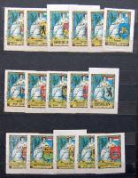 kb. 1.300 db régi német, osztrák, magyar, kevés egyéb levélzáró, reklámbélyeg sok ritkasággal, nagyr...