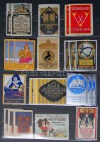 kb. 1.300 db régi német, osztrák, magyar, kevés egyéb levélzáró, reklámbélyeg sok ritkasággal, nagyr...