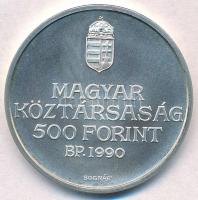1990. 500Ft Ag "Kölcsey Ferenc" T:BU 
Adamo EM116