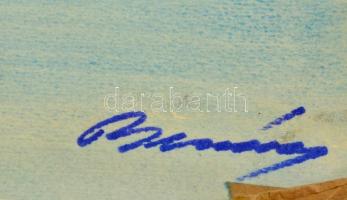 Berény jelzéssel: Csendélet. Akvarell, papír, 37×51 cm