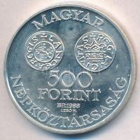 1988. 500Ft Ag "Szent István" T:BU
Adamo EM102