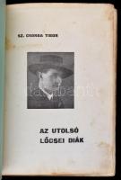 Sz. Csorba Tibor: Az utolsó lőcsei diák. A boríték és az egészoldalas illusztrációi a szerző munkái,...