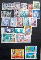 Térképek motívumgyűjtemény az egész világból, 5 berakóban / Maps thematic collection whole world, in 5 stockbooks