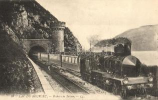 Lac du Bourget, Rochers de Brison / locomotive