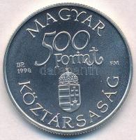 1994. 500Ft Ag "Régi dunai hajók - Carolina" T:BU 
Adamo EM134