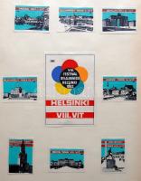 Gyufacimke gyűjtemény, kb 1.100 db albumban / Collection of matchbox labels, ca. 1.100 pcs