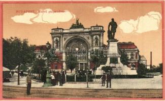 Budapest - 7 db régi városképes lap