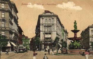 Budapest - 7 db régi városképes lap