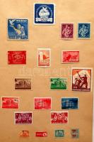 1921-1962 Magyar kiállítási és egyéb levélzárók gyűjteménye albumban / Collection of Hungarian exhib...