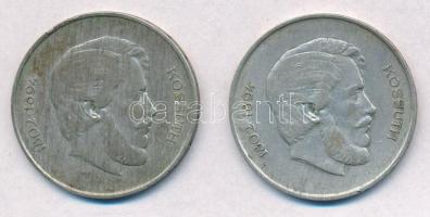 1947. 5Ft Ag "Kossuth" (2x) T:2-,3 patina