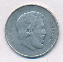 1947. 5Ft Ag "Kossuth / Mátyás király" multicolor festéssel T:3