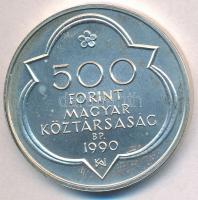 1990. 500Ft Ag "Mátyás király - Buda" T:BU
Adamo EM114