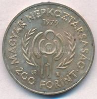 1979. 200Ft Ag "Nemzetközi gyermekév" T:BU patina
Adamo EM57